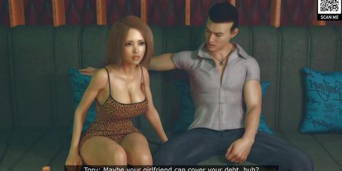 3D teen cuckold sex with friend