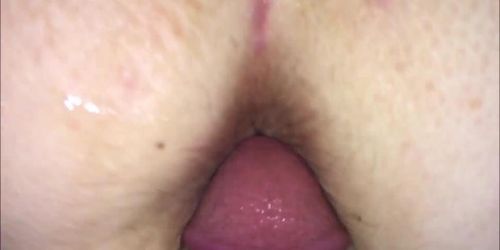 Anal Surprise For The Wife – She Didn’t Stop Me From Giving Her Ass A Creampie