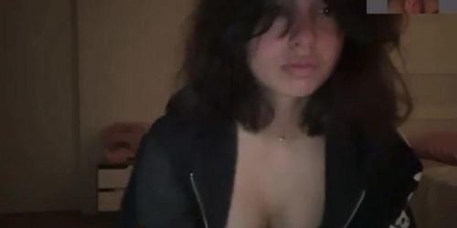 Omegle teen dick shock reaction, big eyes - Tnaflix.com