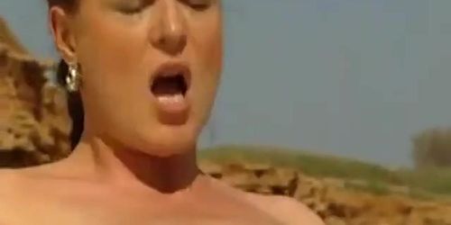 Big German Knockers Anal and Fisting on the beach (Goddess Athena, Valerie De Winter, Big Titty)