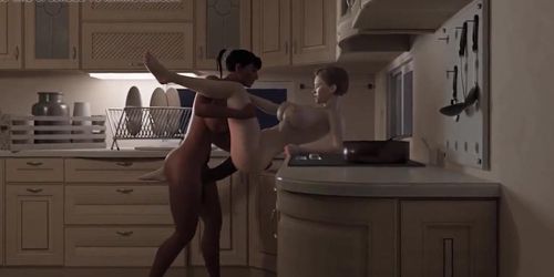 Amazing 3D Hentai Futanari compilation 2020