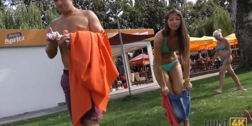 Hunt4K Cuck For Cash Permits Rich Stranger To Assfuck His Girlfriend In Park (Susan Ayn)