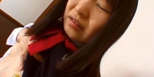 Anna Kuramoto gets vibrator under uniform