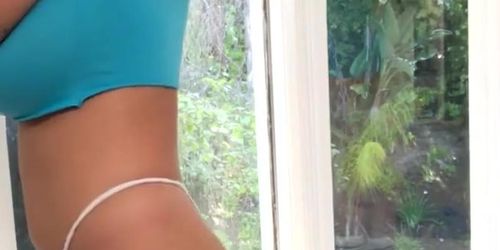 Teen With Amazing Boobs Plays With Herself At Home