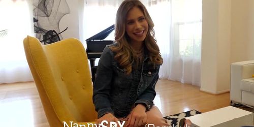 NANNYSPY Untrustworthy Nanny Caught And Fucked (Anya Olsen)