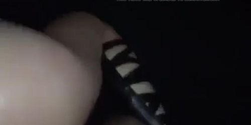 White girl gets it from her ass to her face.