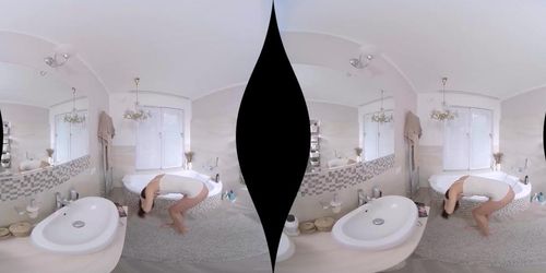 VR sex with a czech pornstar