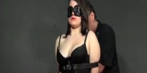 Alice gets blindfolded and tormented (Olga Shkabarnya)