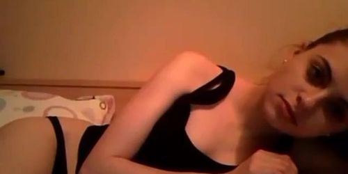 Alexandra Ribana shy blowjob