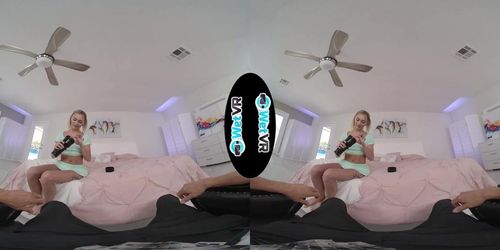 WETVR Horny Blonde Fucks Step Dad In Virtual Reality (Chloe Temple)