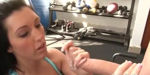 Dylan Ryder - Gym Workout With Busty Girl