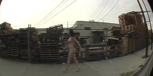 Soma walks the Streets of LA Naked and gives a POV BJ