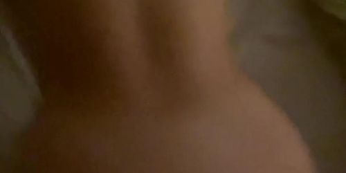 horny blonde sucks dick and fucks a fan (young wife)