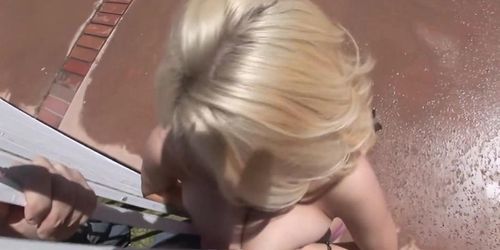 Haley Cummings Blowbang AI Upscale