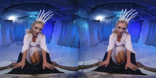 WHITE WITCH From NARNIA Wants To Dominate Over You Virtual Reality Parody (Mona Wales)