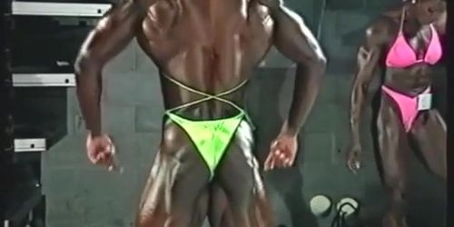 Fbb Backstage At The 2000 Miss Olympia