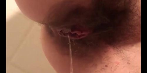 my favorite hairy pussy mature takes a sexy shower