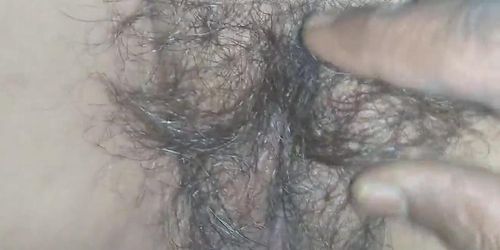 Shaving big hairy Desi pussy design honey