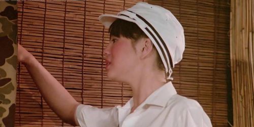 JH fights for freedom with his big cock, upscaled to 4K (John Holmes)