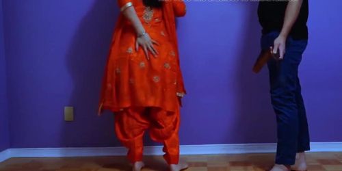 Indian Wife Ass spanked