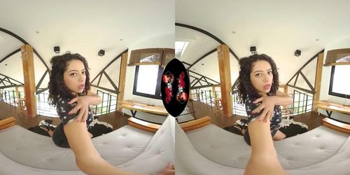 Vrlatina - Big Booty Latina Bouncing On Your Big Dick Vr