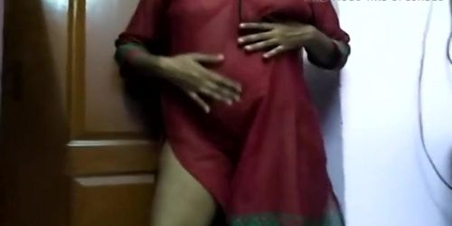 Indian girl tranparent dress                   _480p