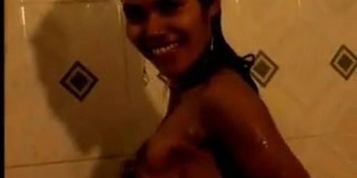 Mai - Hairy Indian Girl In Shower (indian_girl )