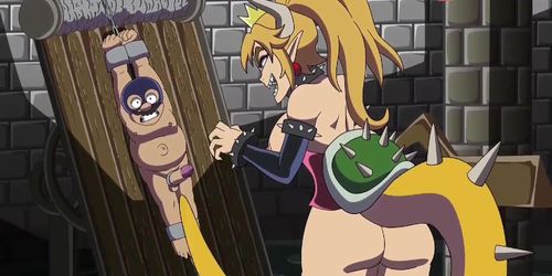 Bowsette has her way with Mario