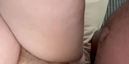 Chubby wife enjoys a bbc