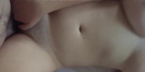 Guy fucks his big saggy boobs girlfriend in POV