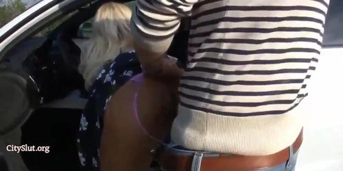 Outdoor Screw With Mature Stepmom