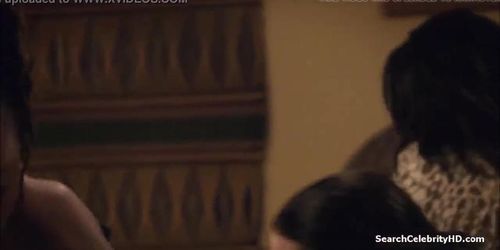 V sits on Kevin's face while mom rides him, shameless