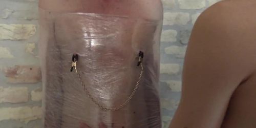 Sex slave sucked as a mummy!