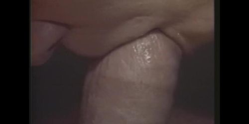 Legend Tom Byron Has Little Oral Annie Sucks On His Dick (Close Up Blowjob)