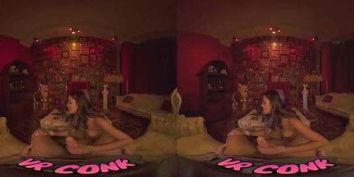 VR Conk Deep Relaxation Session With Brunette Gypsy VR Porn