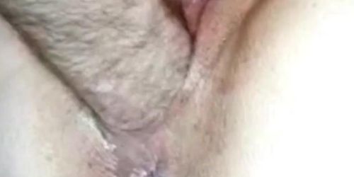 Fist the wife’s hairy cunt