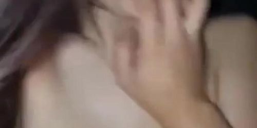 Shy asian chinese girlfriend’s  fuck video with boyfriend