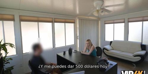 VIP4K. La mujer siempre estï¿½ dispuesta a ser perforada si le da dinero. (Alli Rae)