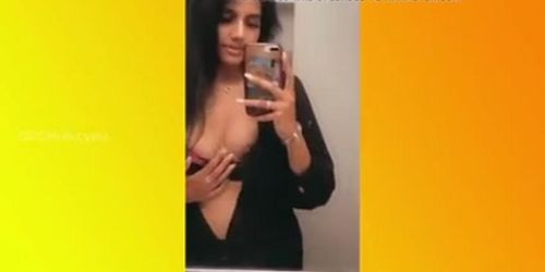 Sl Insta Girl Showing Tits