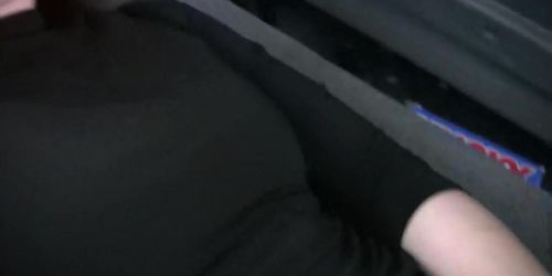 Nerd Brunette Dildo Solo