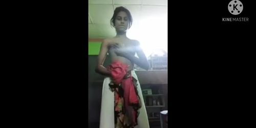 Bangladeshi girl showing her body and pussy