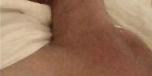 Wife has to masturbate dick while