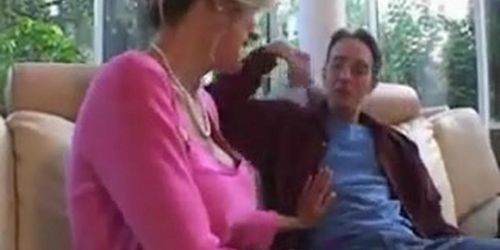 blonde mature and young guy part1 by jackass