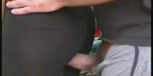 Super hot big cock cum on pants