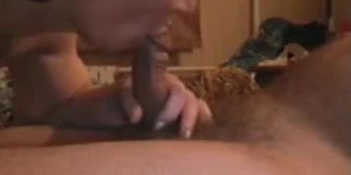 step mom sucks daddy's small cock