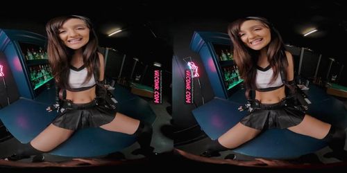 VR Conk Sexy Latina Eliza Ibarra in Final Fantasy VII XXX Parody as Tifa Lockhart VRPorn