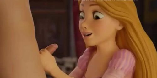 Rapunzel Sexy Blowjob