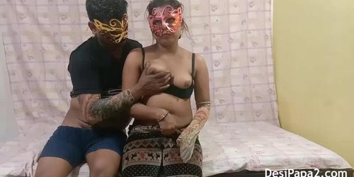 Indoor Risky Bedroom Sex Of Married Indian Couple From LKO