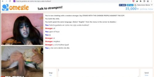 OMEGLE. I screw a doll for a girl and then cums ... - Tnaflix.com