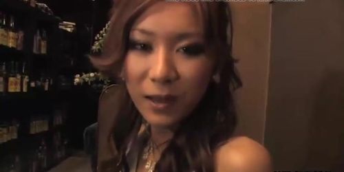 Glam Asian slut slobbers all over the bloke's fat cock